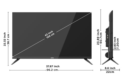 Intex 43” Full HD Smart TV | LED-SFFV4312